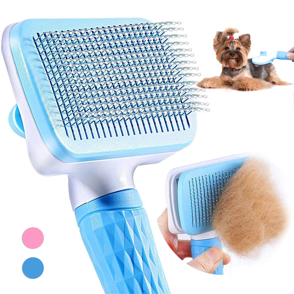 Dog Brush Pet Hair Remover Comb For Long Hair Dog Cats Comb Puppy Hair Shedding Trimmer Combs Puppy Hair Brush Dog Supplies