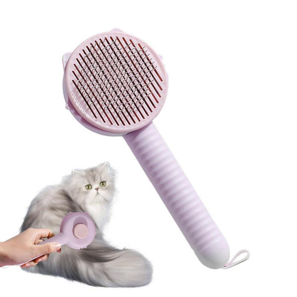 Pet Hair Removal Brush Floating Messy Hair Cleaning Dog Cat Lint Removal Comb Puppy Kitten Massage Grooming Supplies