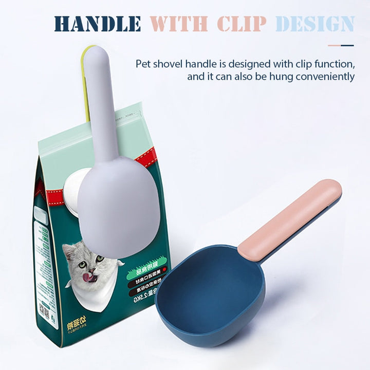 Portable Pet Feeder Shovel Spoon