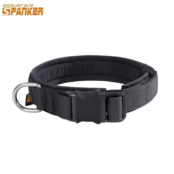 EXCELLENT ELITE SPANKER Hunting tactical hunting accessories Nylon Training gear Dogs Collar Dog Tactical Buckle Dog Collar